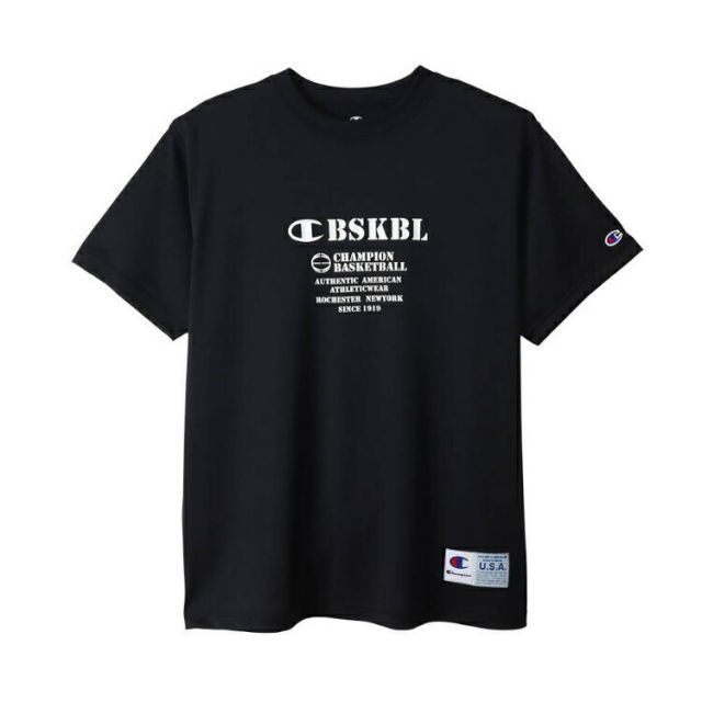HANES ヘインズ SHORT SLEEVE T-S ブラック Lサイズ C3-XB341 90 | スポーツ 運動 服 衣類 ウエア ウェア トップス ショートスリーブ Tシャツ 半袖 着心地 デザイン 刺繍 吸汗速乾 抗菌防臭 機能性 ブラン