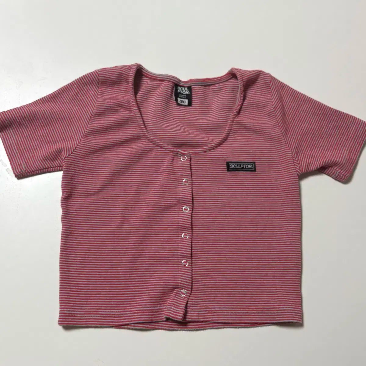 SCULPTOR(スカルプター) クロップド 半袖 Tシャツ sculptor crop