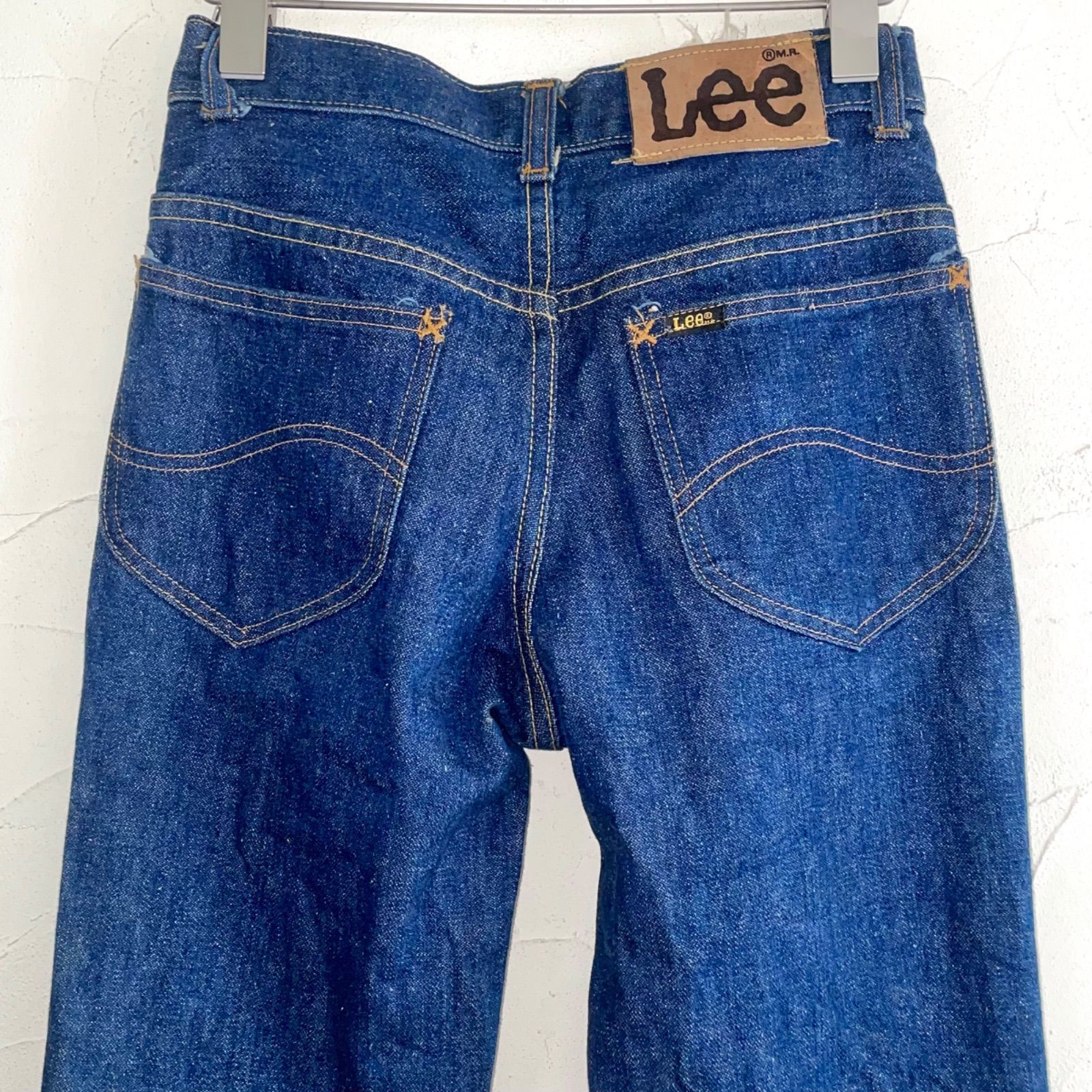 70s vintage Lee 200 ブーツカット 濃紺デニムパンツ ビンテージ