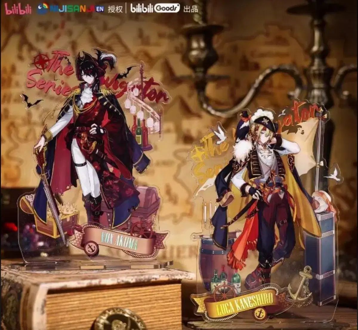 ヴォックス・アクマ 悪魔執事と黒い猫(あくねこ) ビリービリー コラボ アクリル 出品