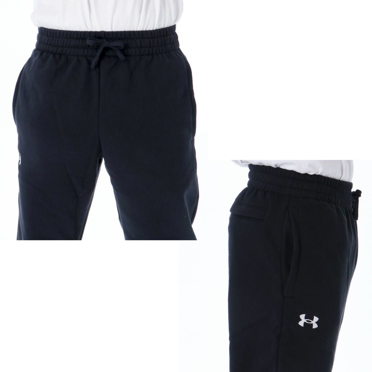 アンダーアーマー ライバルフリース スウェット 上下 セットアップ メンズ ブランド UNDER ARMOUR フード付き フーディ 裏起毛 プルオーバー 速乾 吸水 吸汗 ドライ 黒 スエット 6003957 上下セット 大きいサイズ 有 スポーツウェア LLC-HASEGAWATOSO_COM