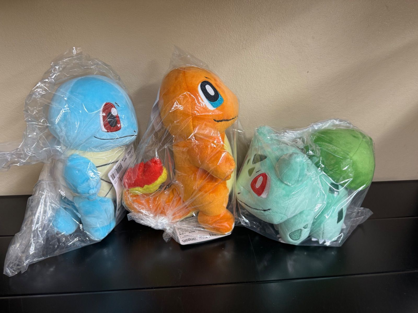 ポケモンセンター　OA ぬいぐるみ　ゼニガメ　ヒトカゲ　フシギダネ ポケモンセンター OA ぬいぐるみ ゼニガメ ヒトカゲ フシギダネ