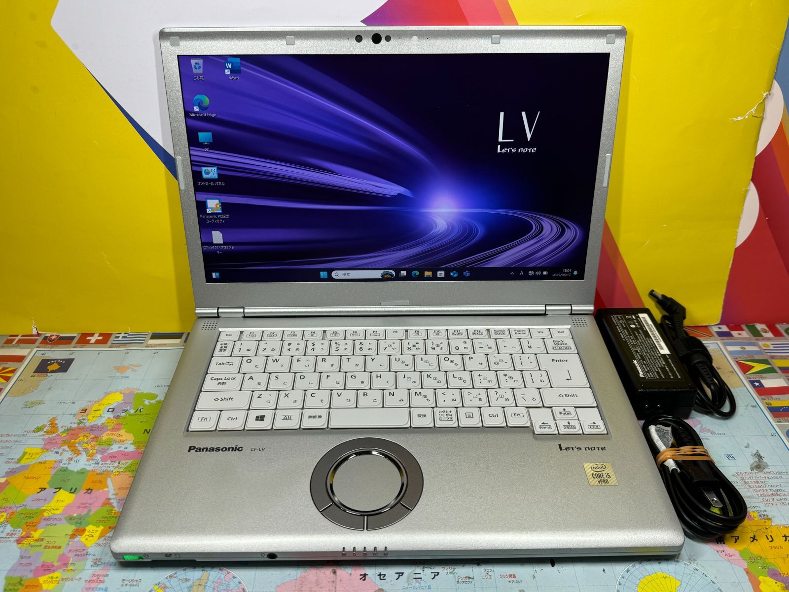 美品 512GB パナソニック CF-LV9 レッツノート Office2024 Let's note パナソニック レッツノート Let's LV9 CF-LV9RDQVS