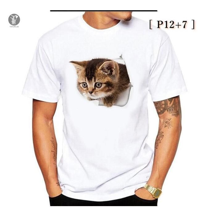 トップ 猫tシャツ メンズ おしゃれ