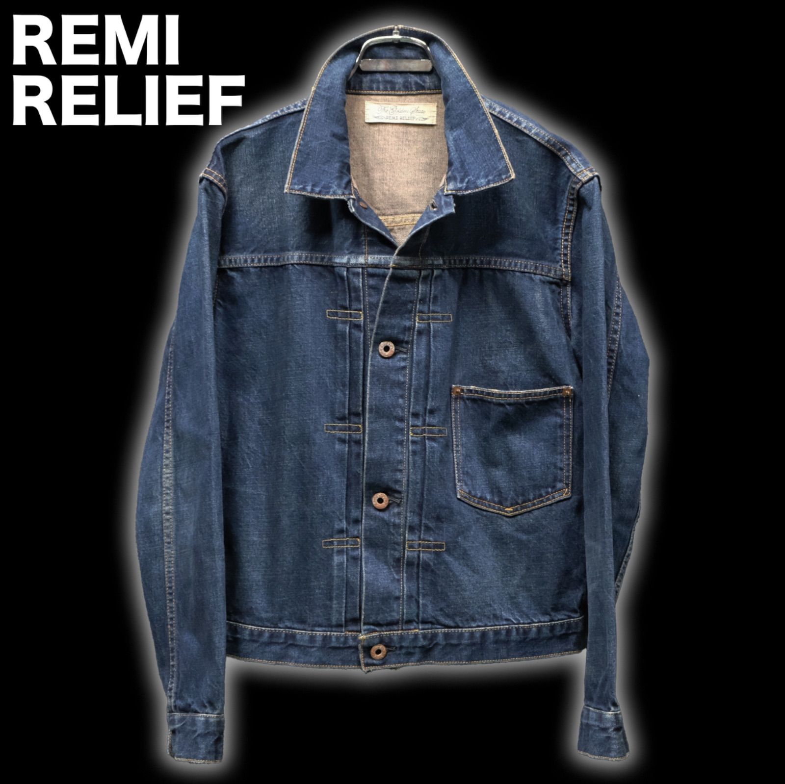 REMI RELIEF デニムジャケット REMI RELIEF デニムジャケット gジャン RELIEF/レミレリーフ