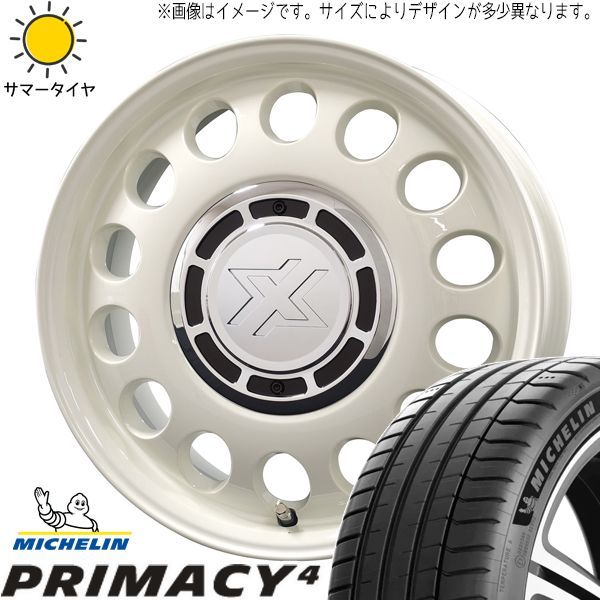 クロスビー 185/65R15 ホイールセット | ミシュラン プライマシー4 u0026 スティール 15インチ 4穴100 