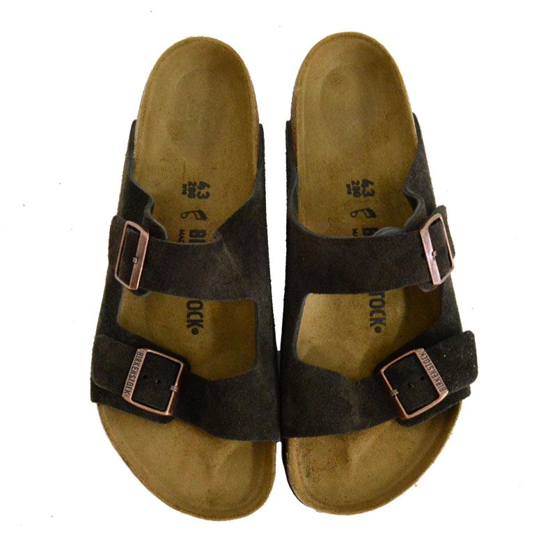 ビルケンシュトック BIRKENSTOCK Arizona / アリゾナ (スエードレザー) スポーツ カジュアルサンダル ビルケン (レギュラー) 24FW (1027077)、(EU48)31.0cm