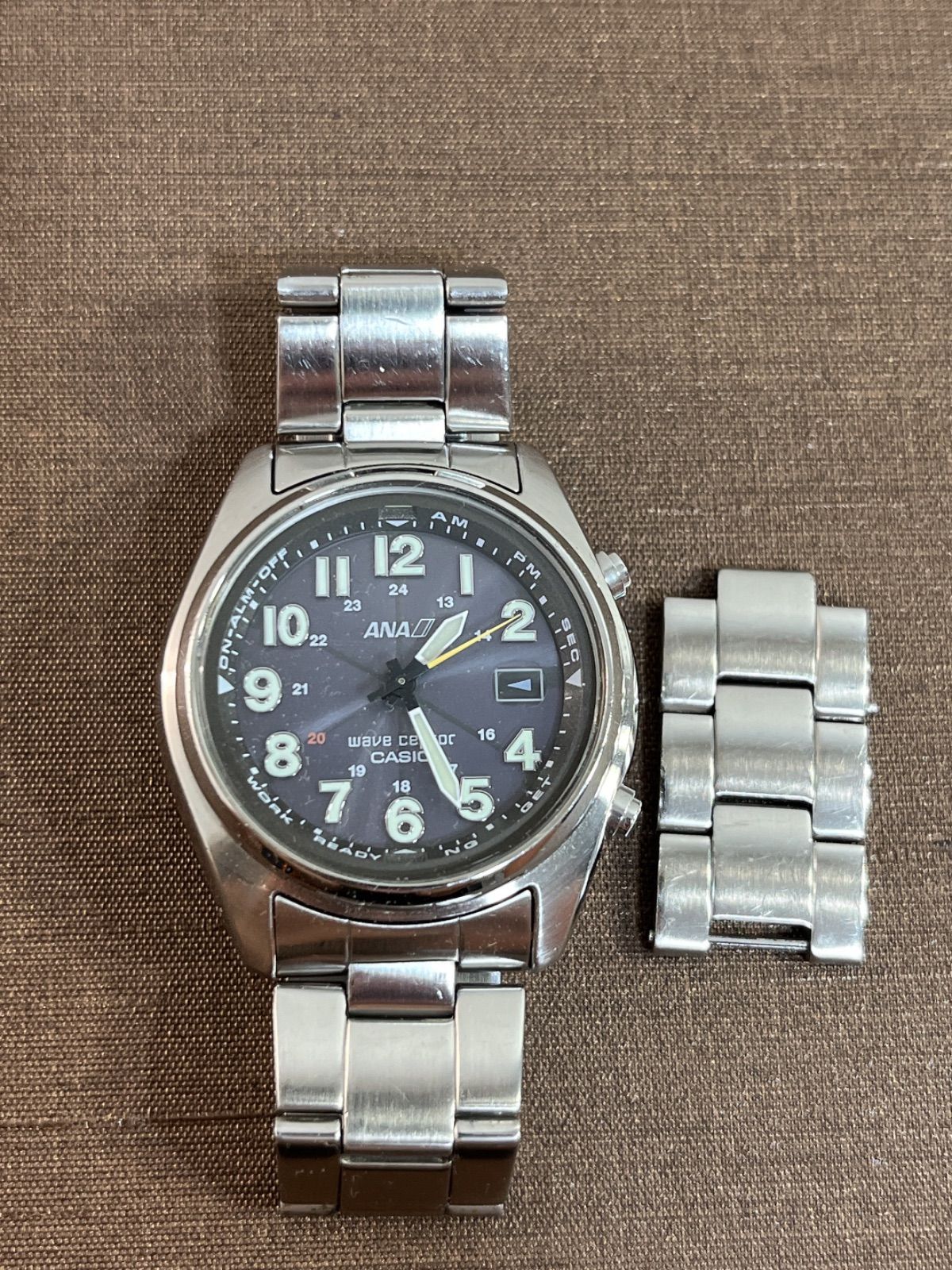 CASIO カシオ ANA アナ 限定 wave ceptor WVQ-110DJANA-1A2JF メンズ 