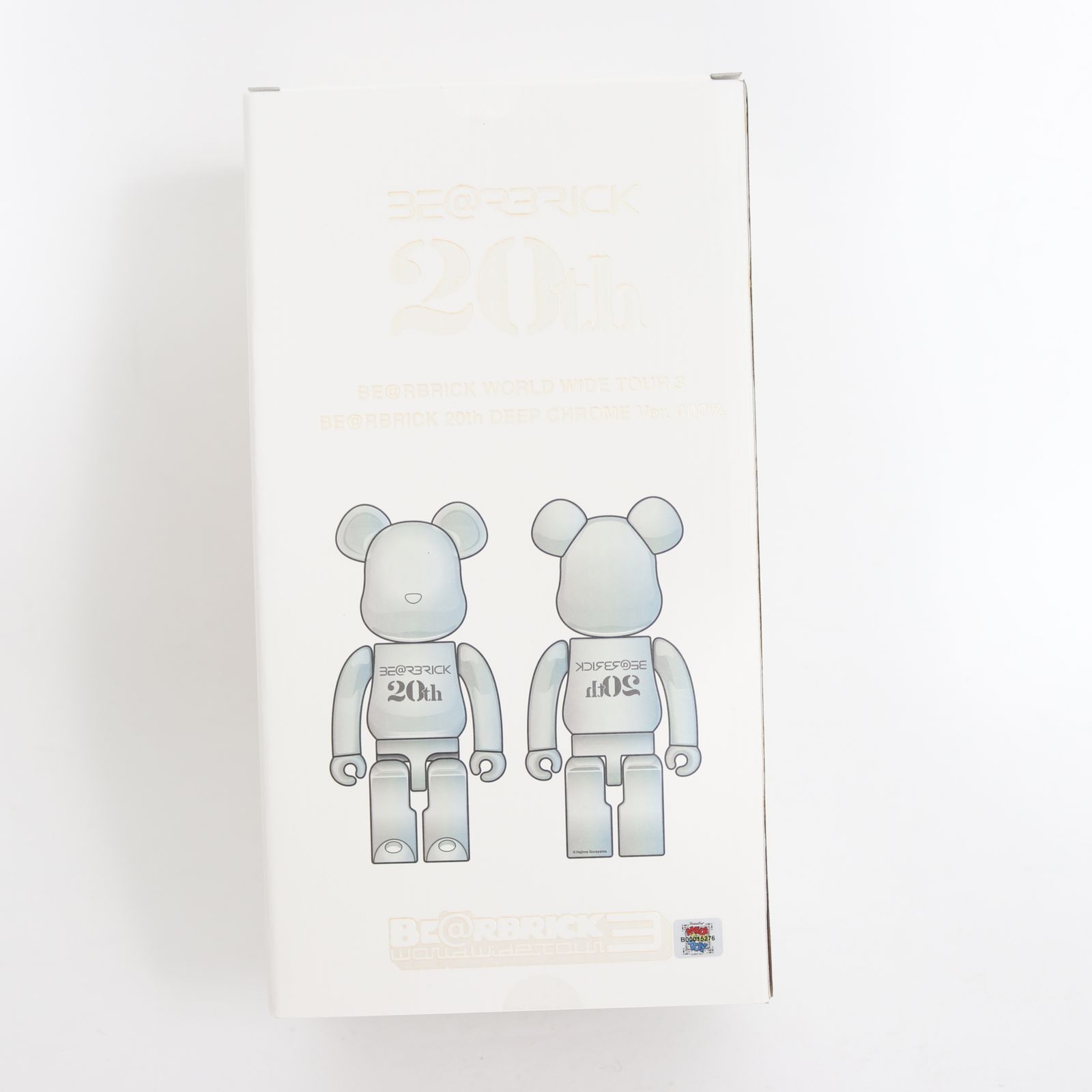 MEDICOM TOY(メディコムトイ)BE@RBRICK 20th Anniversary DEEP CHROME Ver. 400% - メルカリ