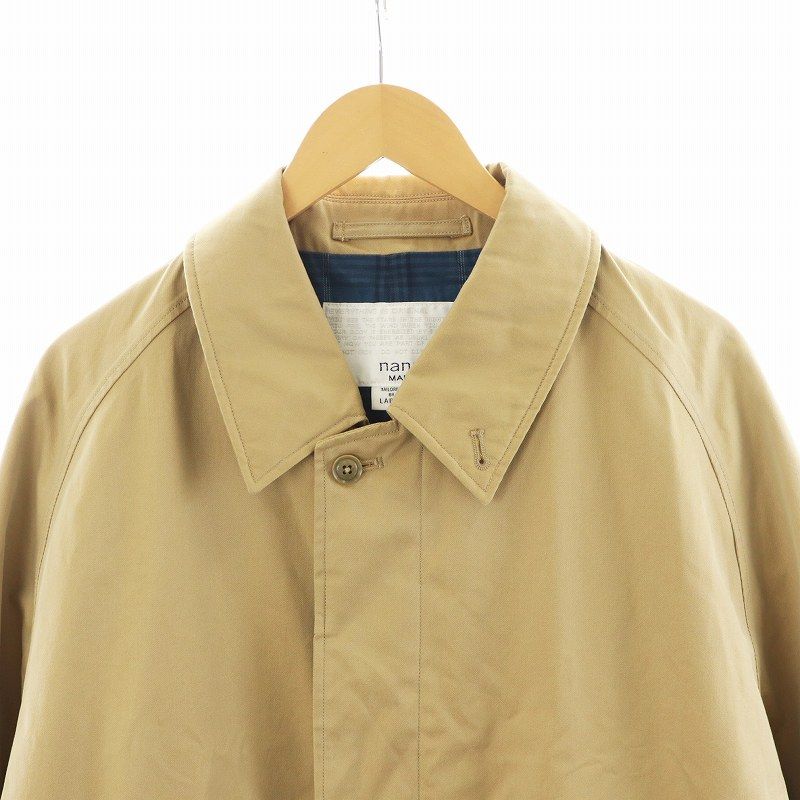 nanamica SUBF263 ステンカラーコート M ベージュ nanamica / ナナミカ