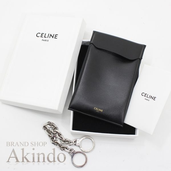 CELINE　ハンドカフブレスレット　C4 Celine チェーン トリオンフ ゴールデンハンドカフ ブレスレット