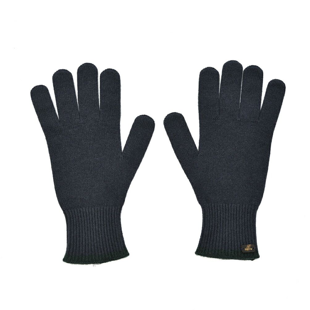 MOORER ムーレー GUANTO COSTE ニットグローブ 手袋 秋冬 カシミヤ 100％ ネイビー イタリア製 420266