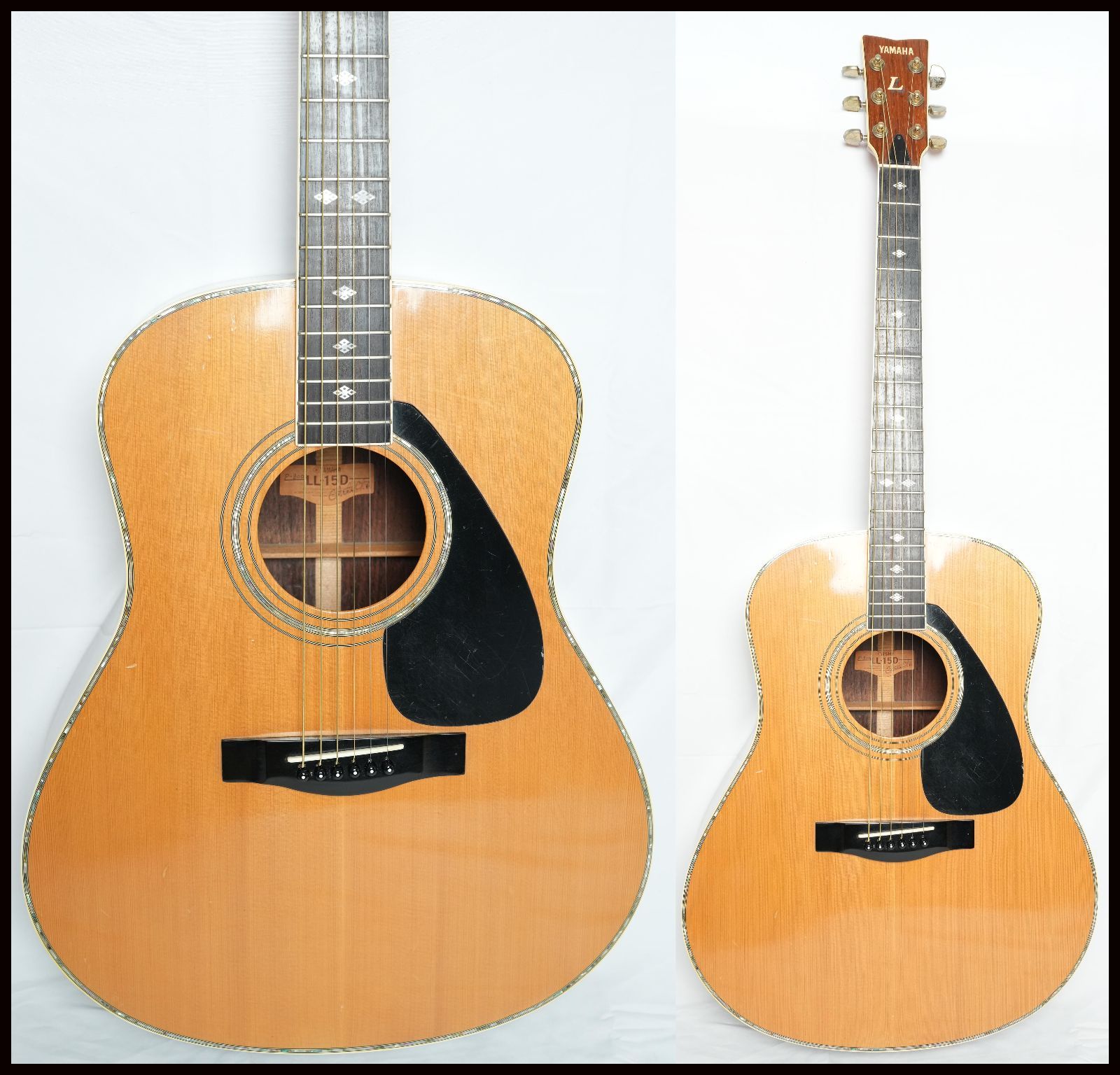 YAMAHA LL-15D Natural オール単板ギター LLシリーズ上位モデル モデル