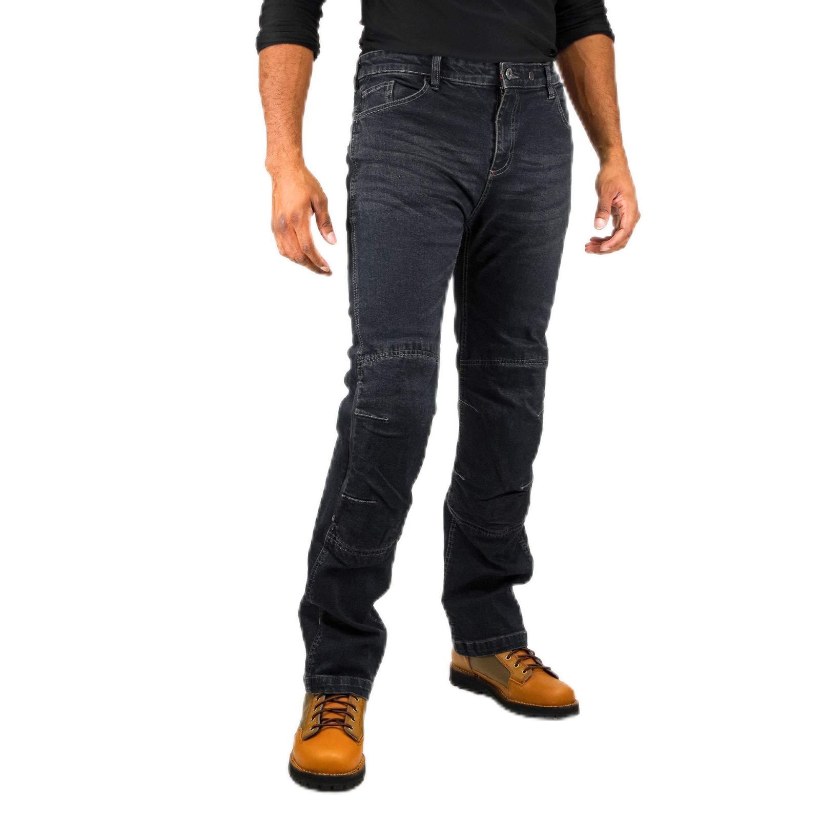 Color Deep Indigo_Size WL KOMINE バイク用 パンツ KVジーンズ WJ-742R 1159 春夏秋向け プロテクター CE規格レベル2 ストレッチ素材 07-742 レディース Deep Indigo WL