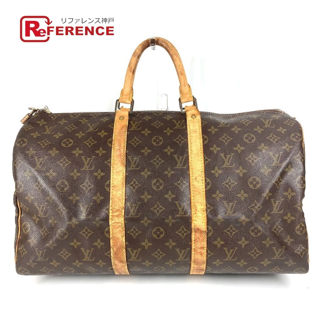 LOUIS VUITTON ルイヴィトン ボストンバッグ キーポル50 キーポル 50 M41426 モノグラムキャンバス ブラウン