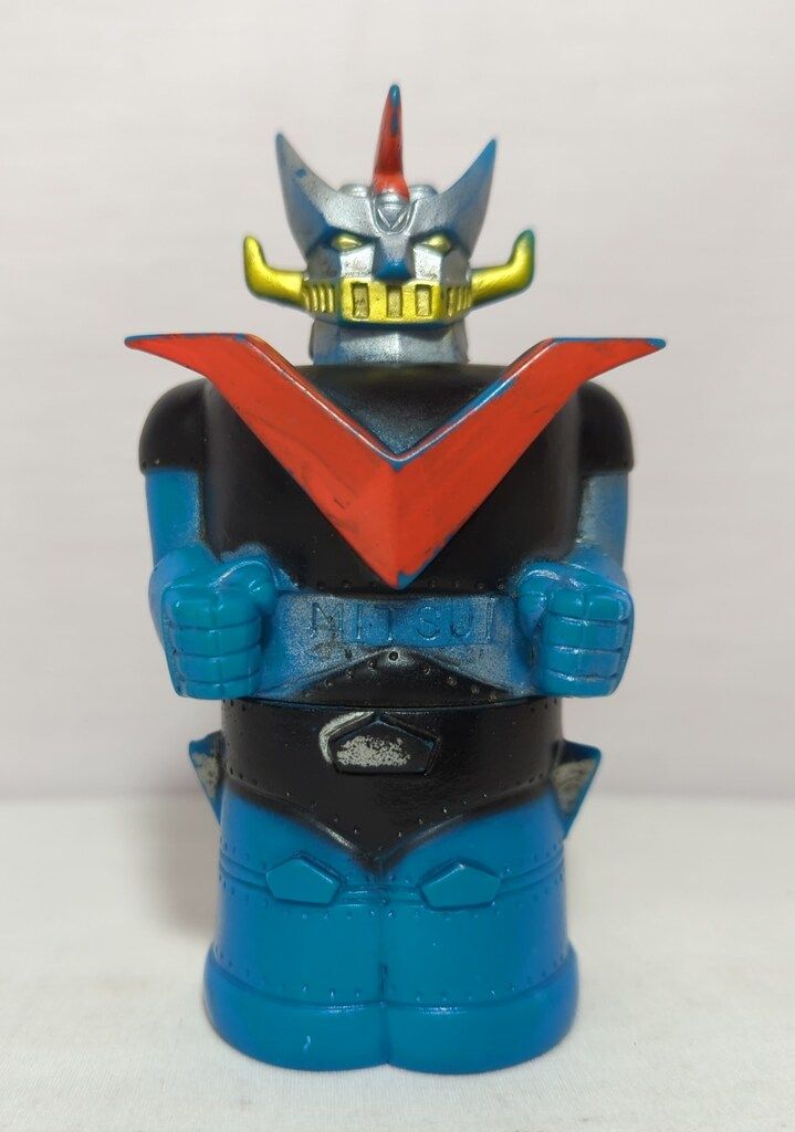 三井銀行 ソフビ貯金箱 基本 グレートマジンガー 100mm - メルカリ