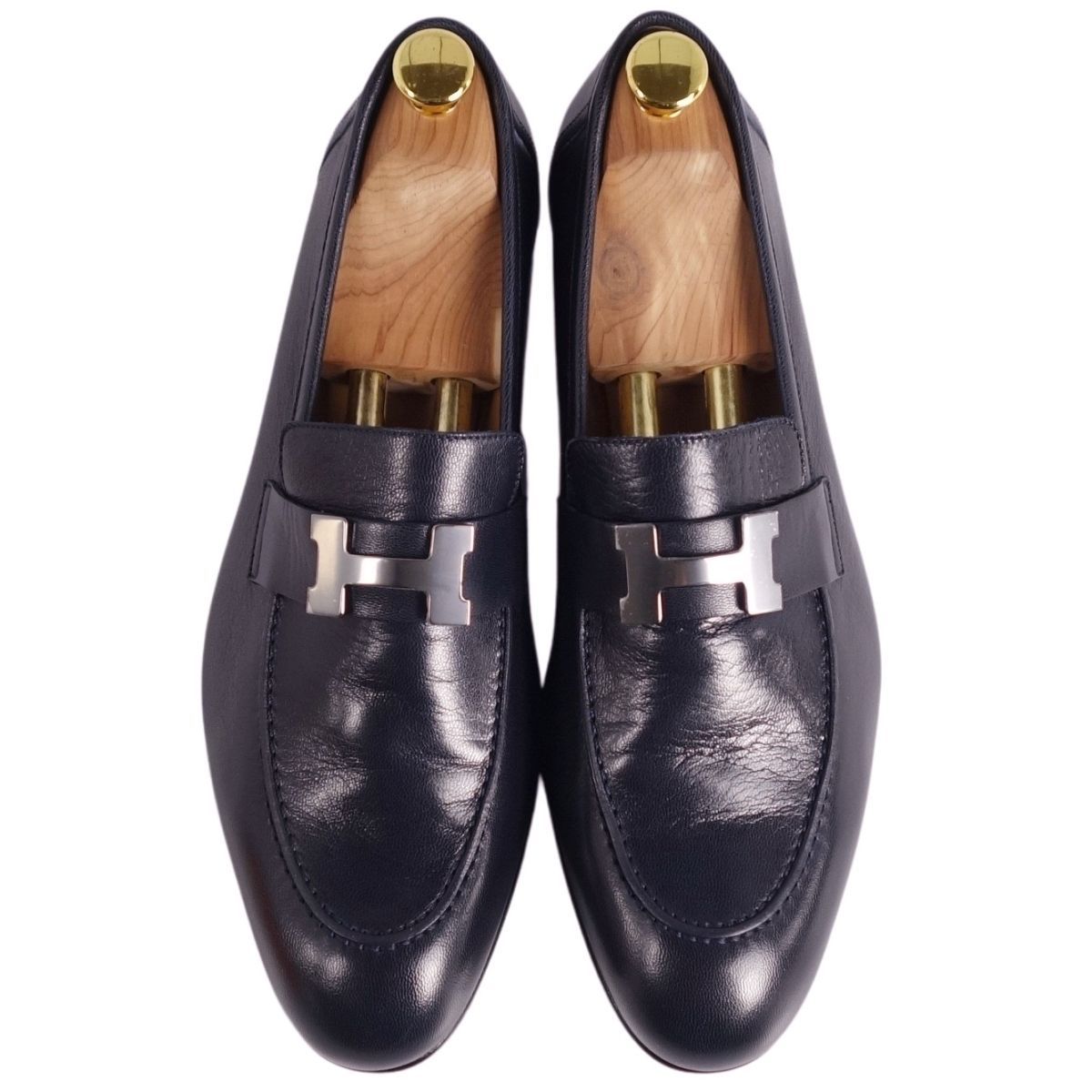 エルメス コンスタンス モカシン パリ ローファー ビジネスシューズ 未使用 エルメス HERMES ローファー モカシン PARIS パリ コンスタンス