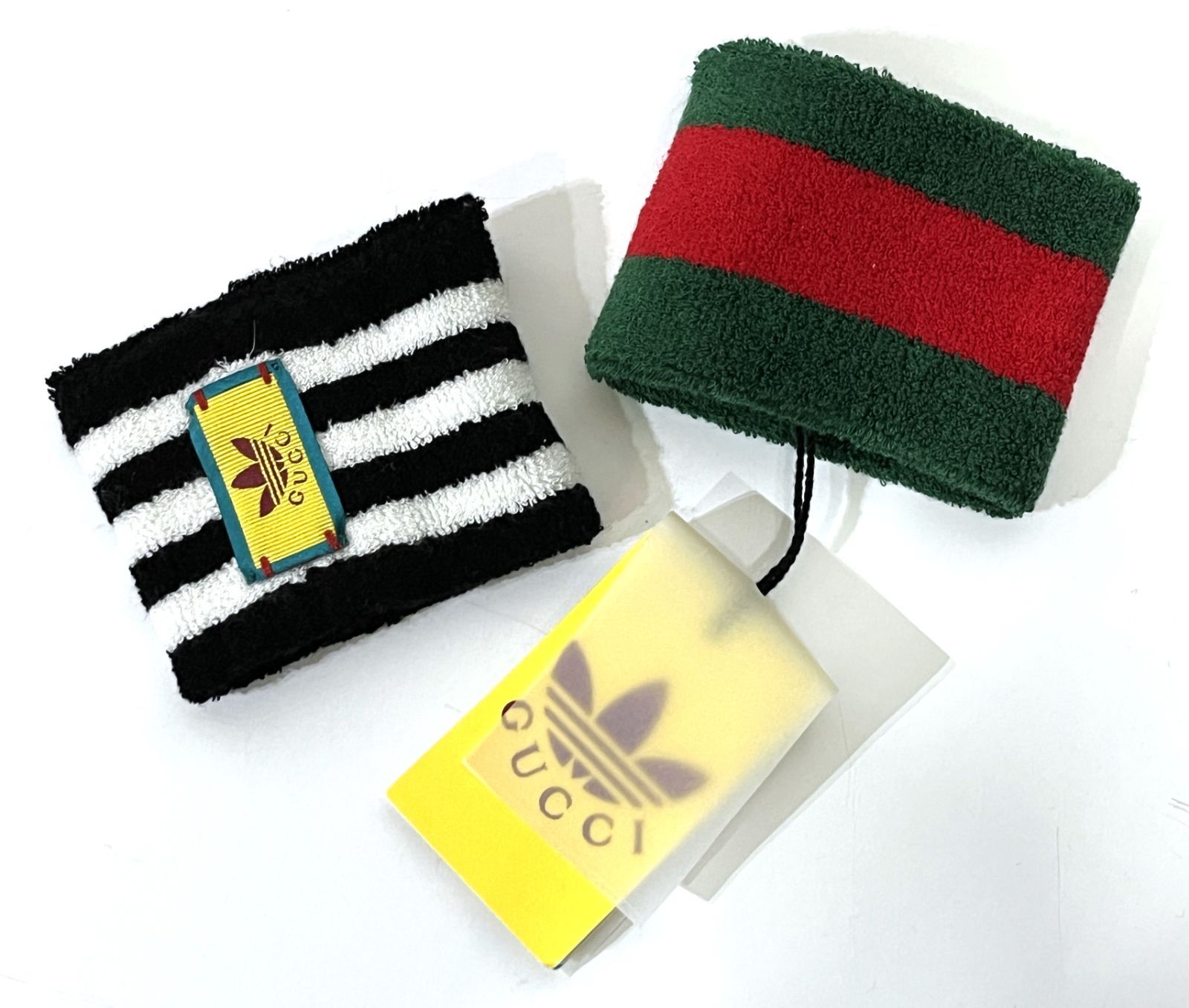 GUCCI × adidas｜グッチ アディダス リストバンドセット