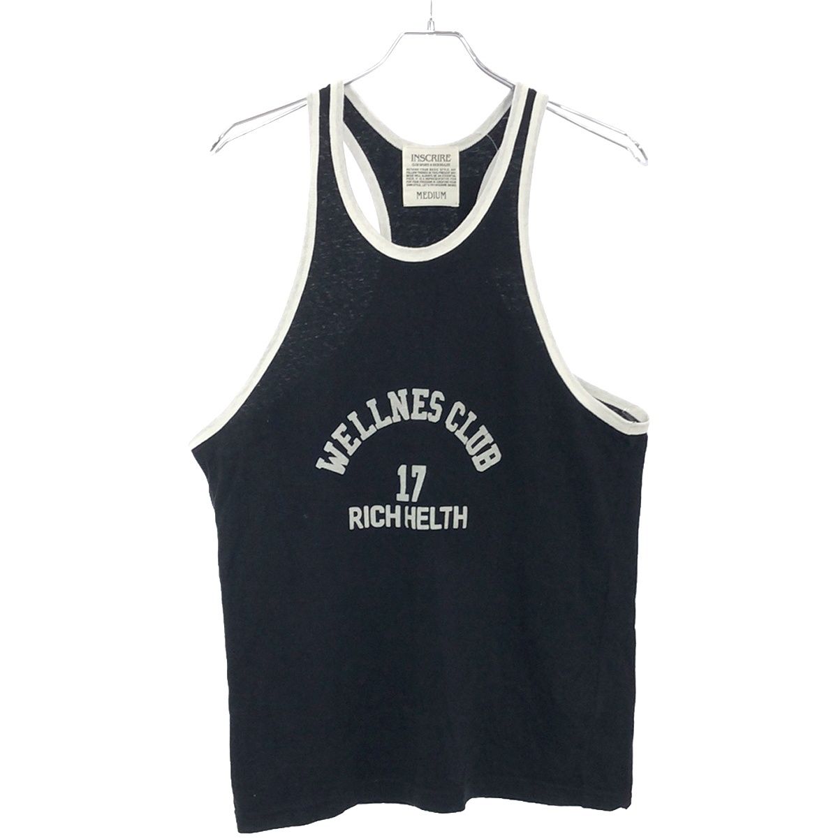 INSCRIRE アンスクリア 24SS Wellness T/T フロッキープリントコットン 