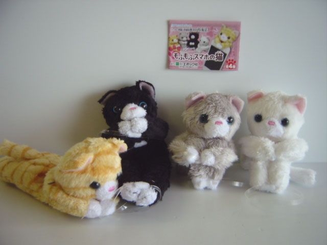 ♯Iui19ITもふもふスマホの猫全4種 ♯Iui19ITもふもふスマホの猫全4種 ♯Iui19ITもふもふスマホの猫全