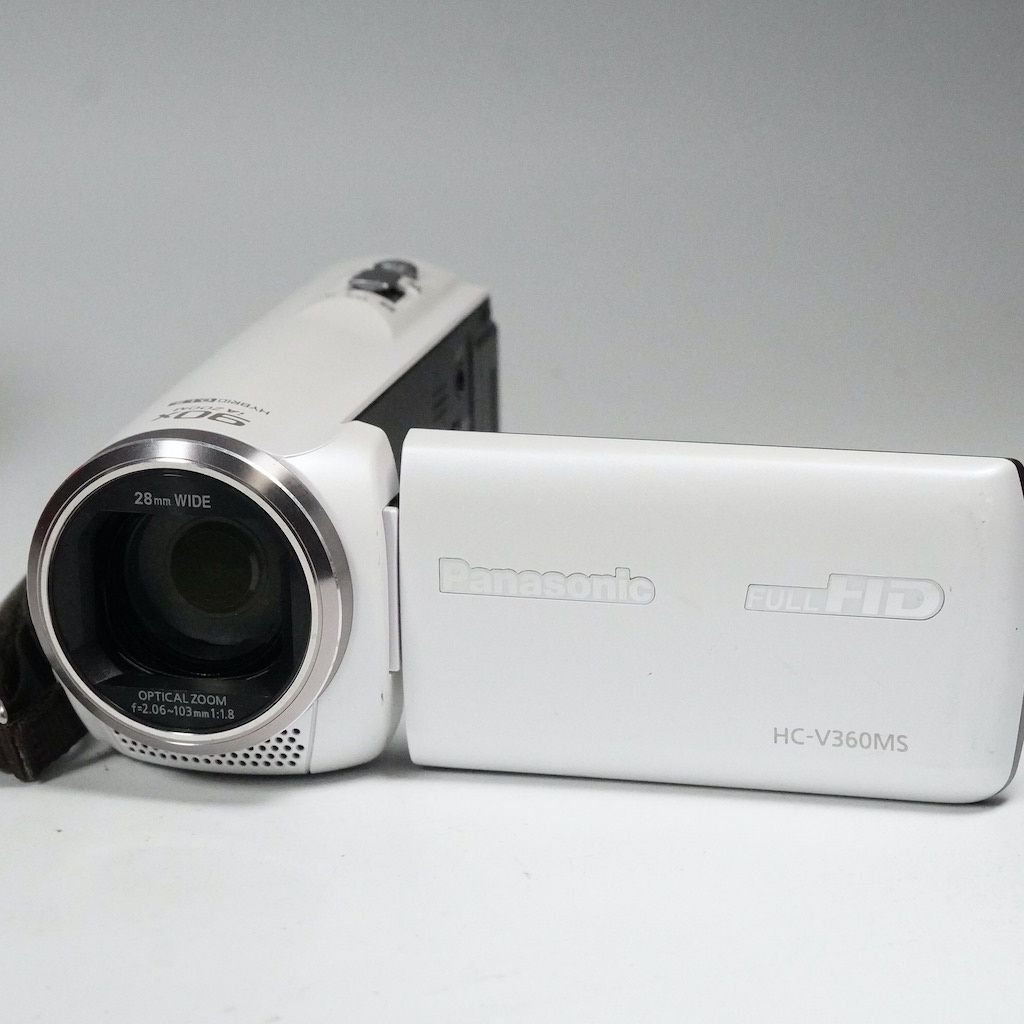Panasonic パナソニック HC V 360 MS ホワイト 返金保証 2196