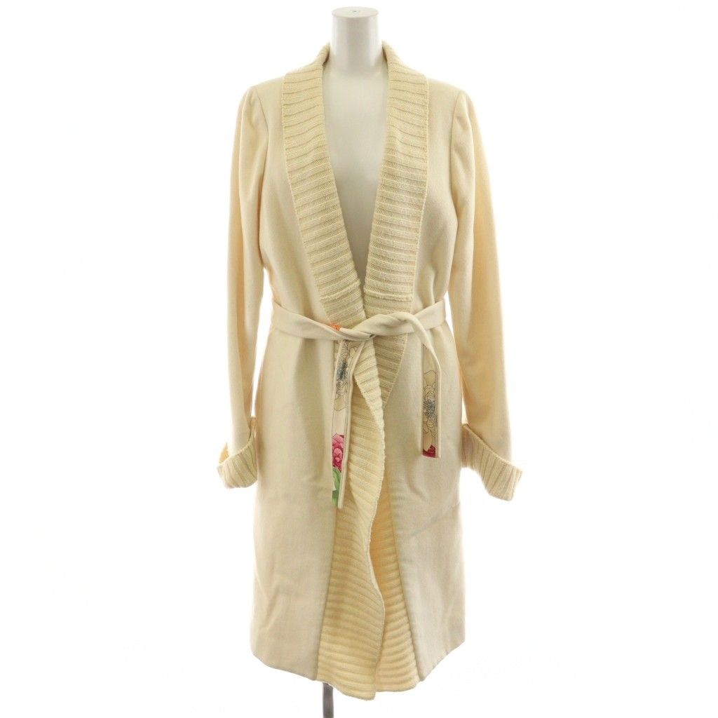 【訳あり】LEONARD レオナール シルク混 ロングジレ レディース М 訳あり】LEONARD レオナール シルク混 ロングジレ レディース М トップス