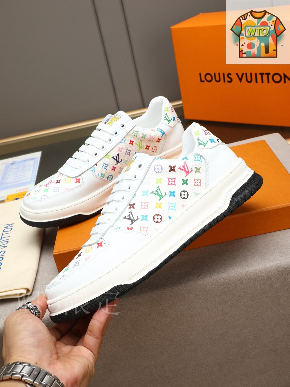 LOUIS VUITTON ルイ・ヴィトン メンズ カジュアル シューズ02-1