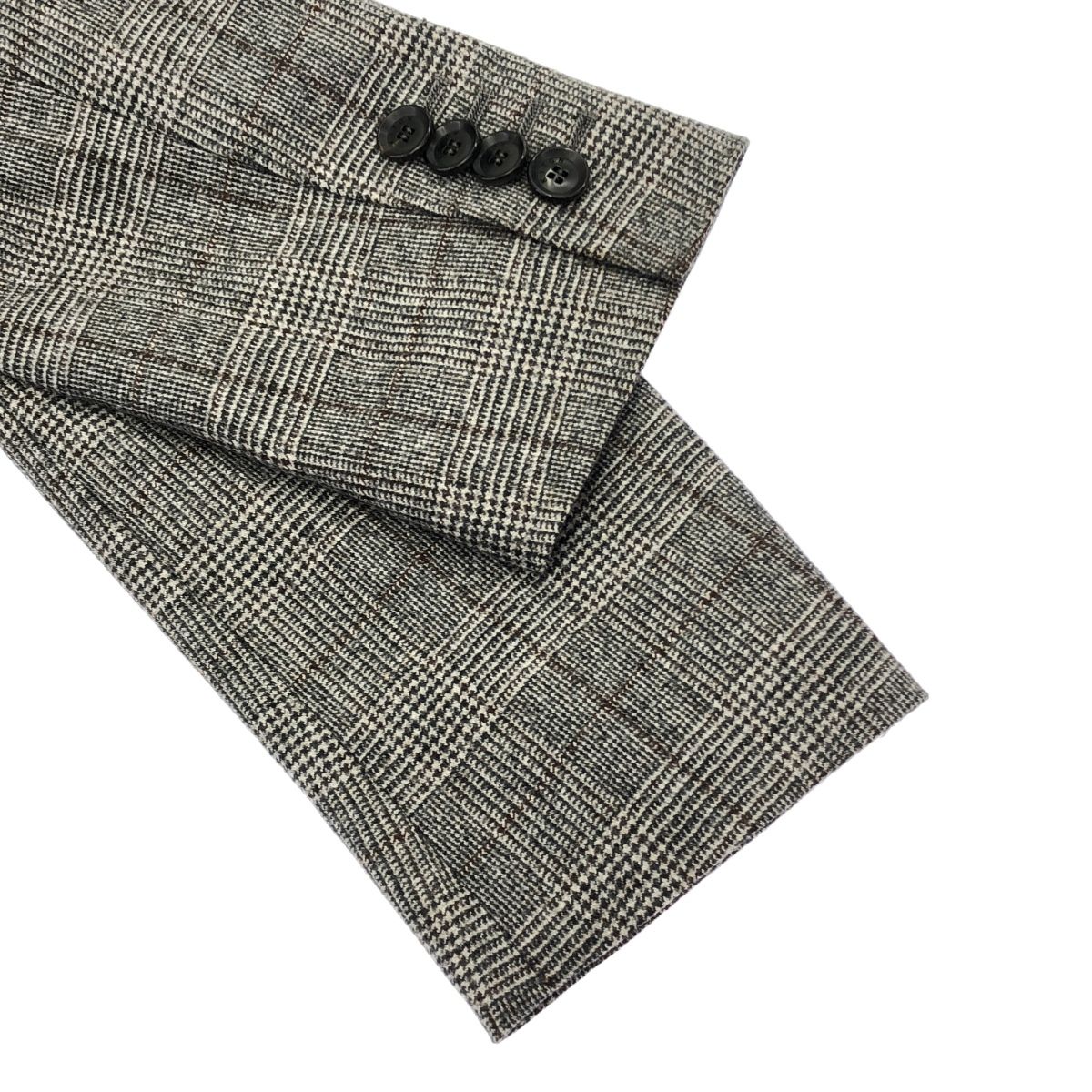 新品　美品　Kitonキートン　カシミア100% ジャケット　ギンガムチェック 新品 美品 Kitonキートン カシミア100% ジャケット ギンガムチェック