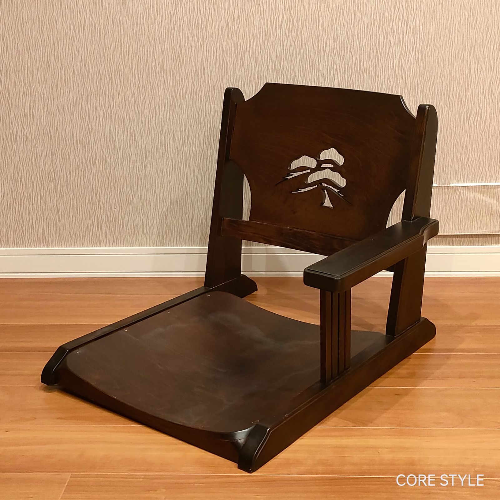 ラタン　座椅子　レトロ　木製ビーズ付き　希少 Amazon｜良品籐 ラタン 座椅子 椅子 レトロ ビンテージ