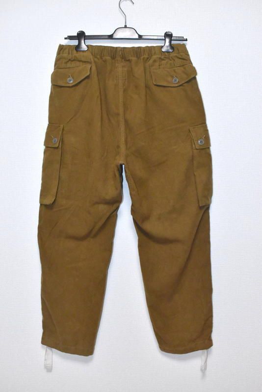 新品 nanamica ナナミカ フランネルイージーカーゴパンツ 34 SUCF252 