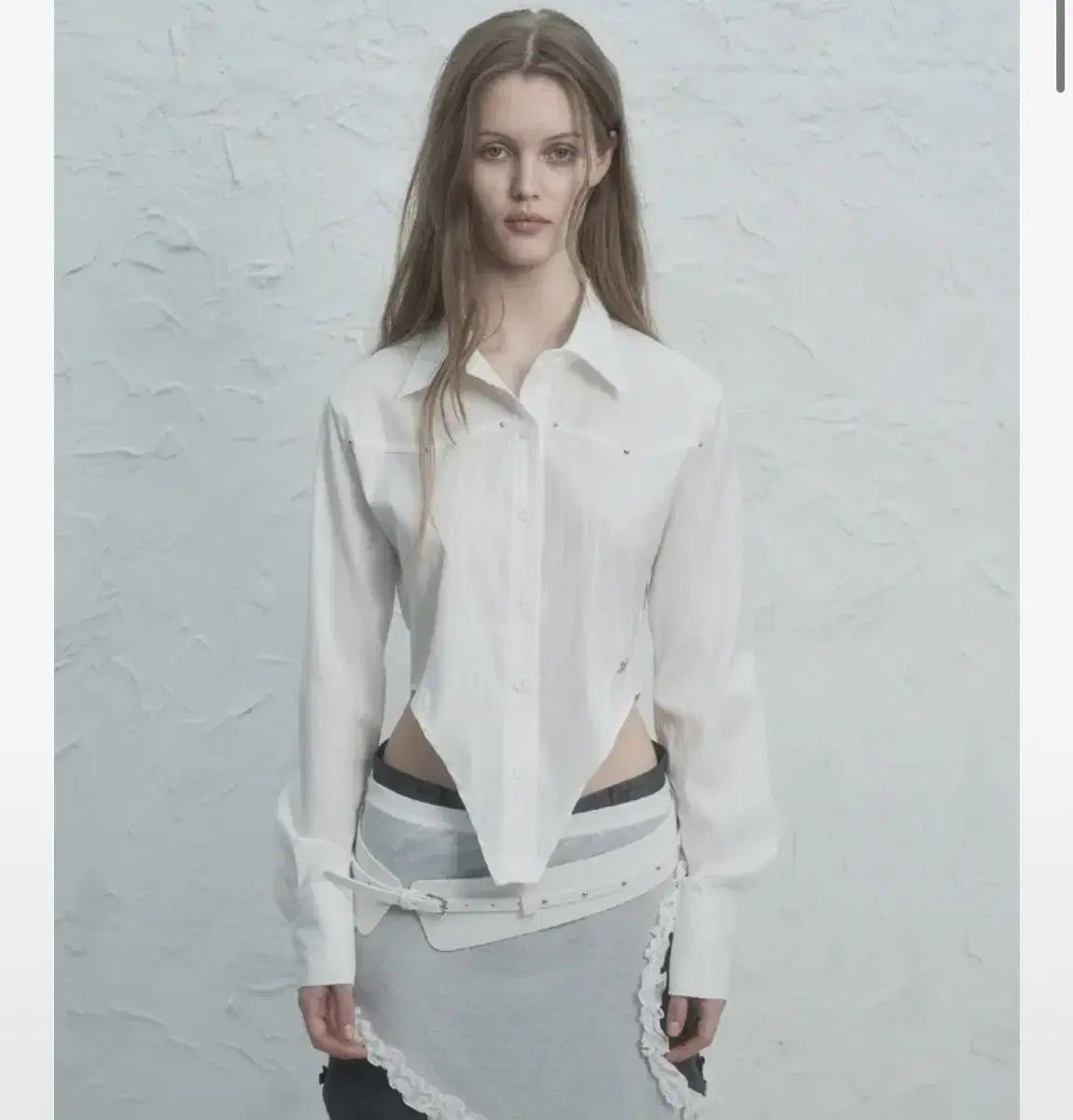 EXE のセットアップ BIKINI LINE SHIRT WHITE
