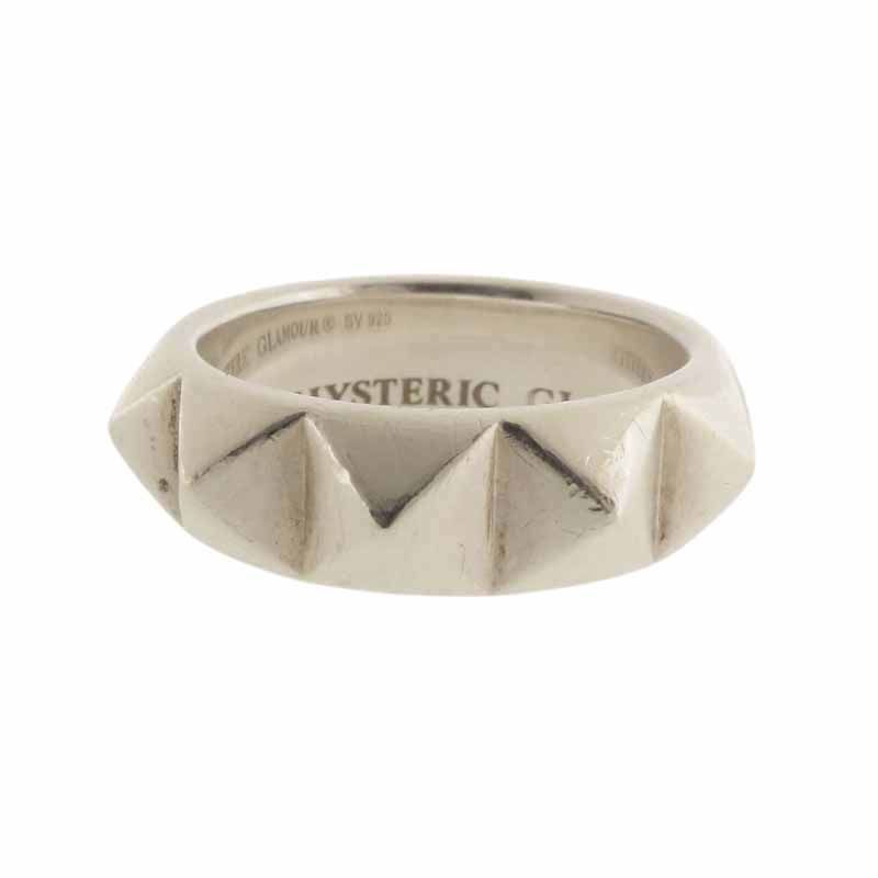 ヒステリックグラマー|HYSTERIC GLAMOUR スタッズ SV925 リング シルバー サイズ ユニセックス18号
