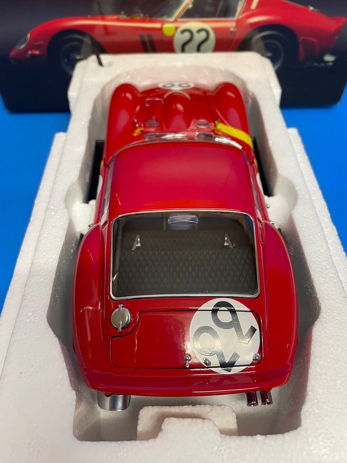 京商 1/18 フェラーリ 250 GTO 1962 No.22 ル・マン - メルカリ