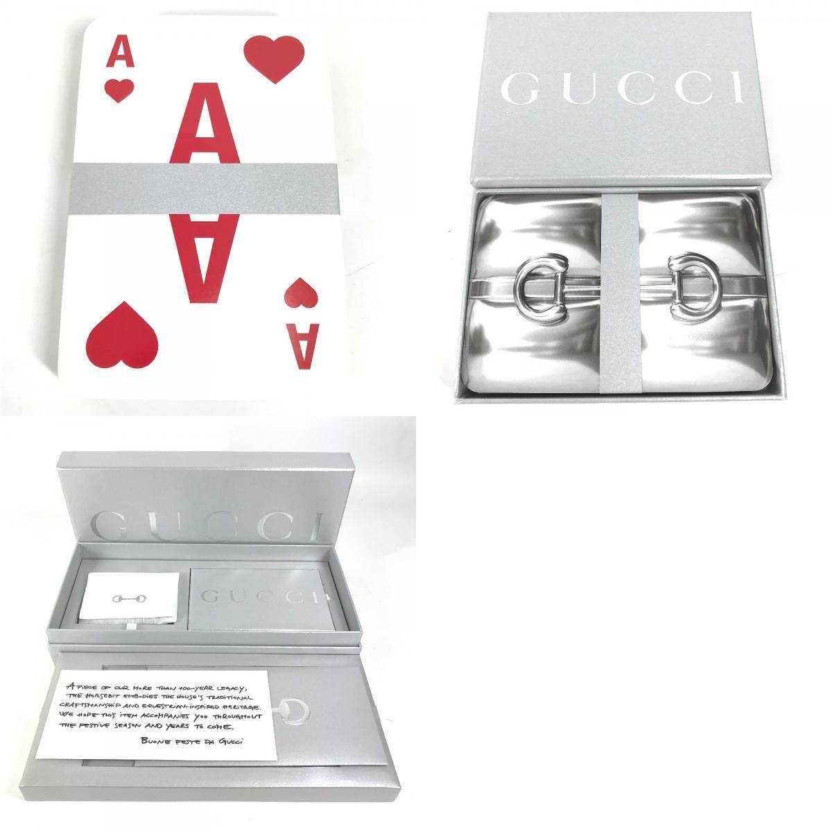 GUCCI グッチ カードケース ホースビット トランプ セット 700469