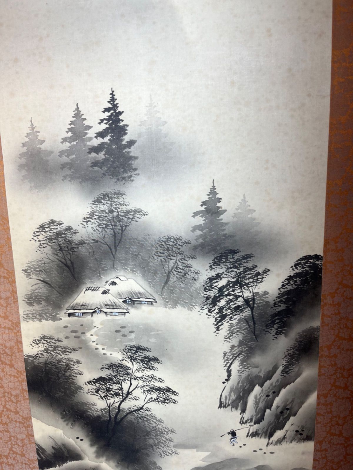 掛け軸 水墨画 インテリア 【公式通販】