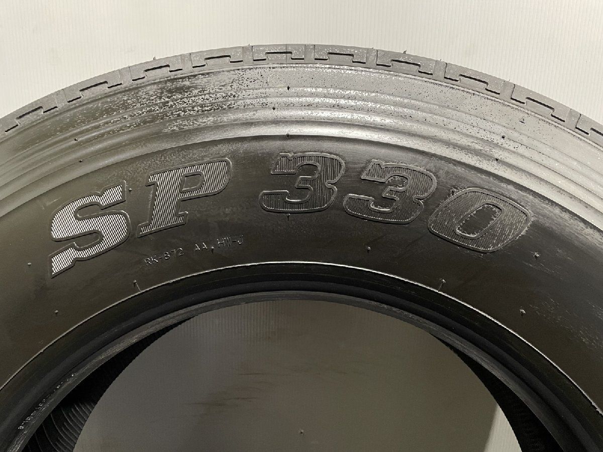 札幌発 引取OK【新車外し】24年製 DUNLOP SP330 275/80R22.5 151/148J 