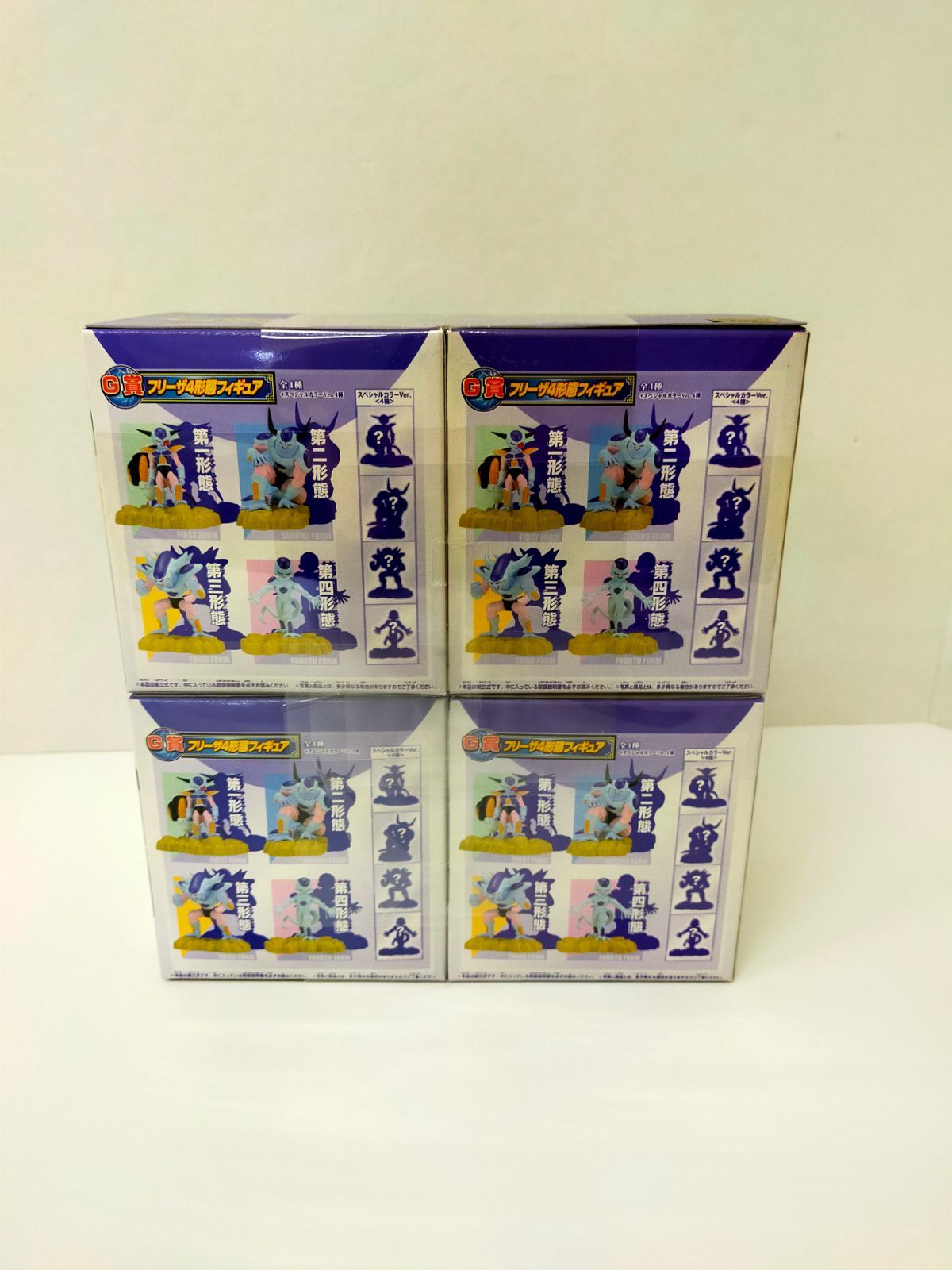 28.ドラゴンボール 一番くじ 対決編G賞 フリーザ4形態フィギュア 未