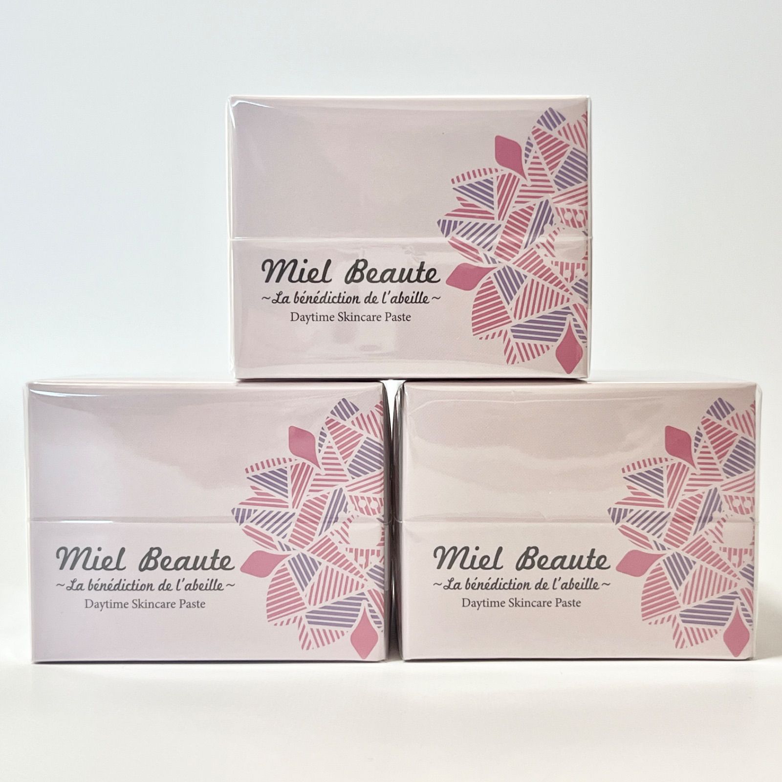 ミエルボーテ デイタイムスキンケアペースト(ピンク) 25g 日中用