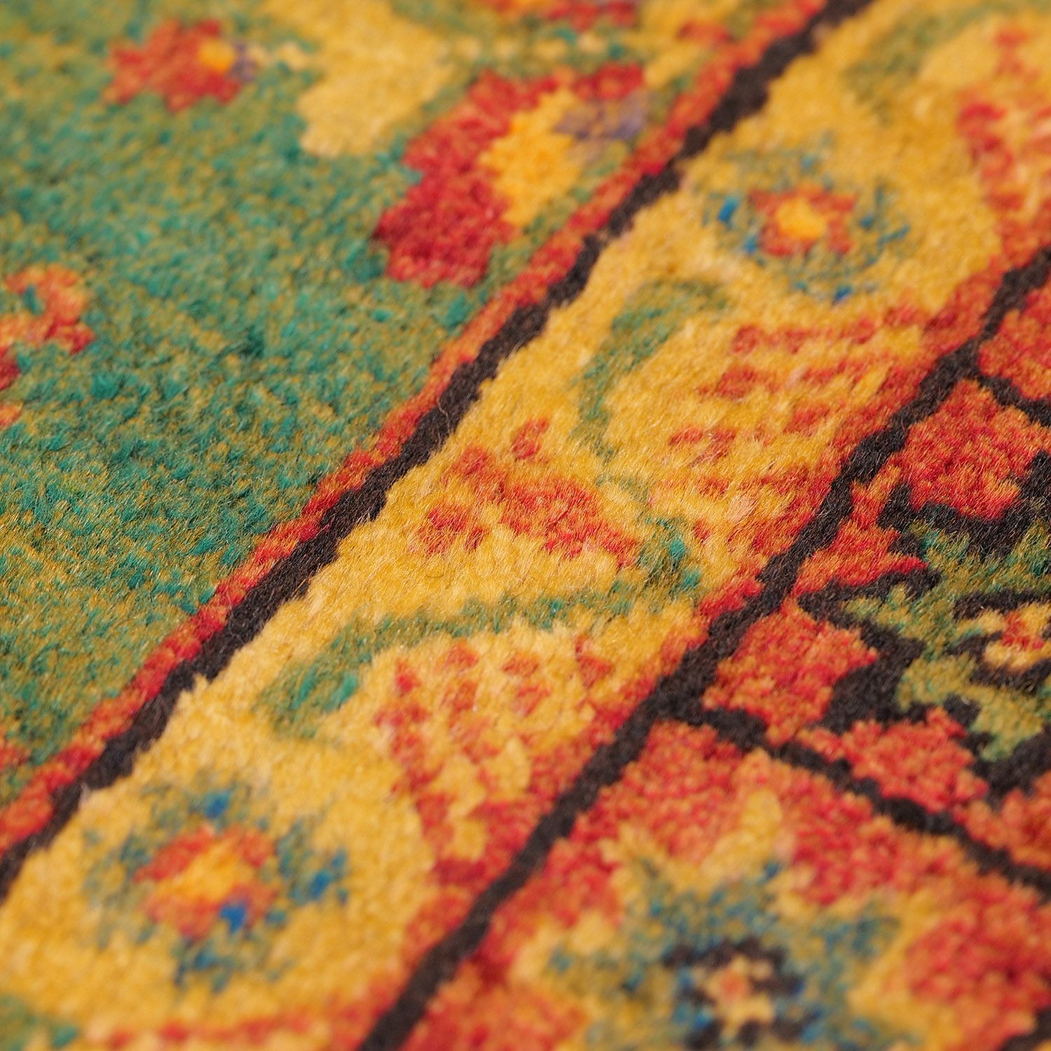 ファラーハーン 2400×1400mm 1970年代 セミアンティーク サリクギュル ウール 手織り アンティークペルシャ絨毯 ヴィンテージラグ専門店 carpet MARWIL-DEMENAGEMENTS_CH