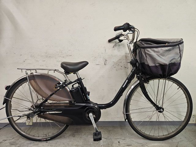 電動アシスト自転車 Panasonicシティタイプ 前カゴ付き パナソニック(Panasonic)電動アシスト自転車 シティタイプ 前カゴ付き