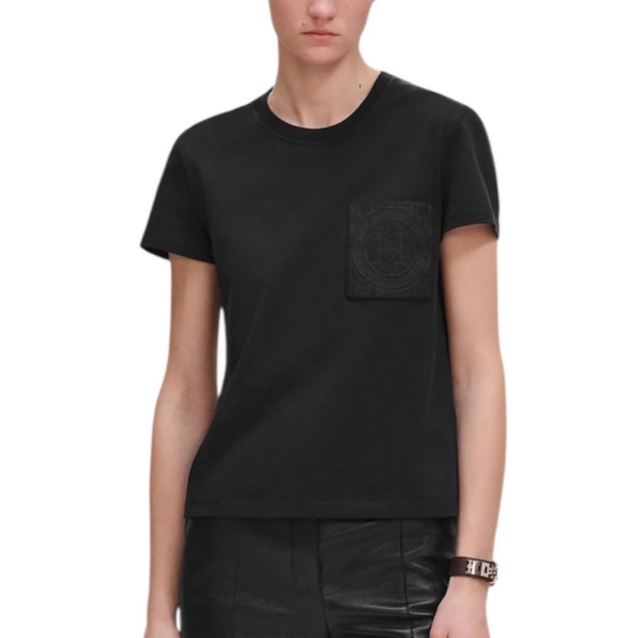 刺繍入りポケット