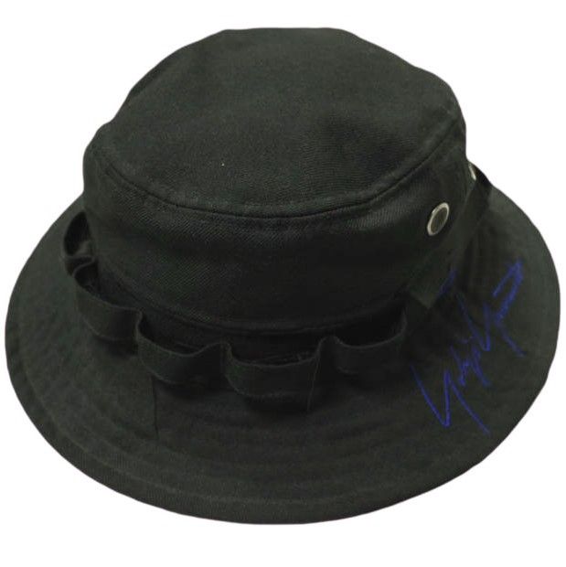Yohji Yamamoto x NEW ERA ヨウジヤマモト ニューエラ 別注 ADVENTURE HAT YY SIGN アドベンチャーハット HH-H53-161 L|XL 61cm ブラック サファリ 帽子 g18502