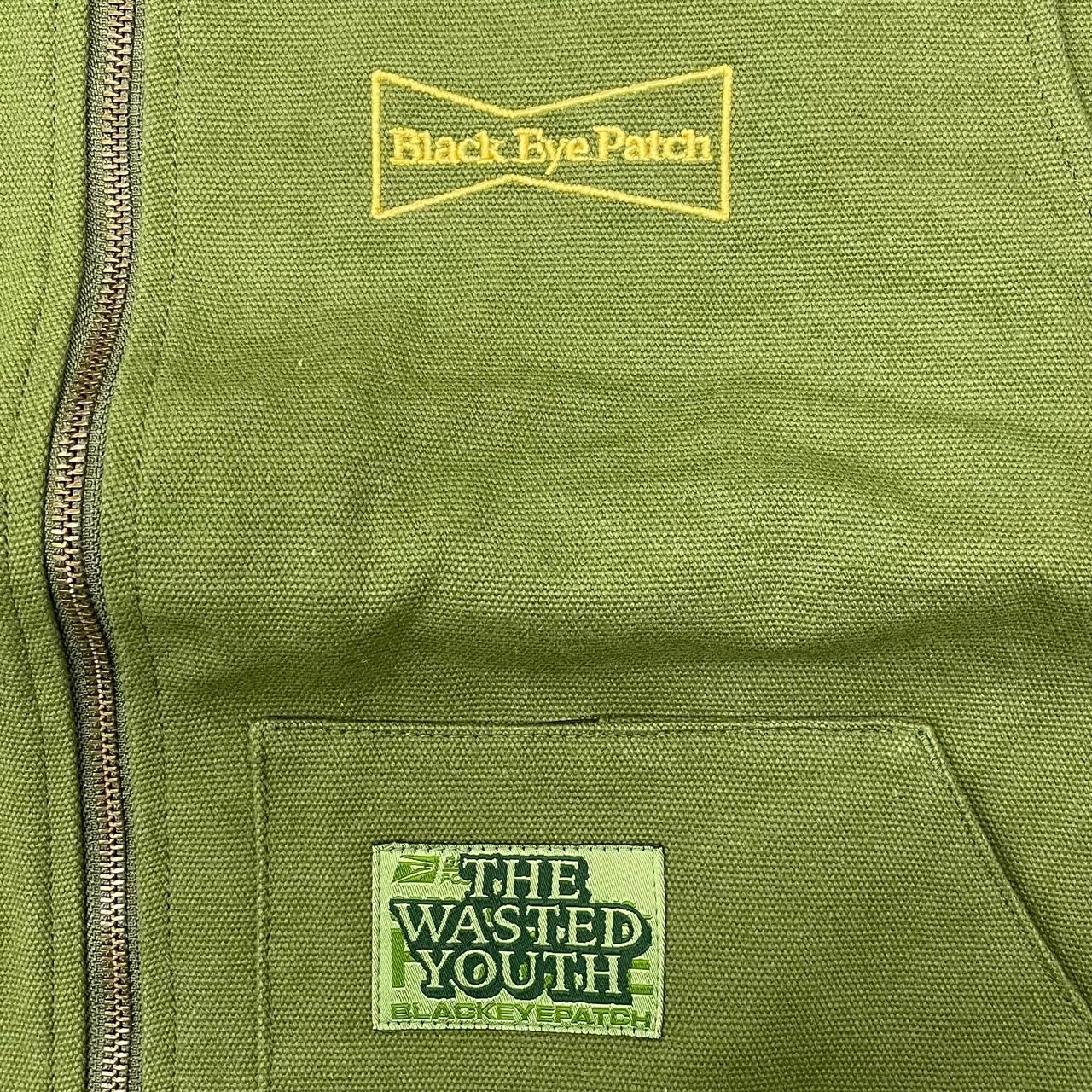 wasted youth × black eye patch ベスト BLACK EYE PATCH × WASTED YOUTH VEST BLACK XL 210KG7443