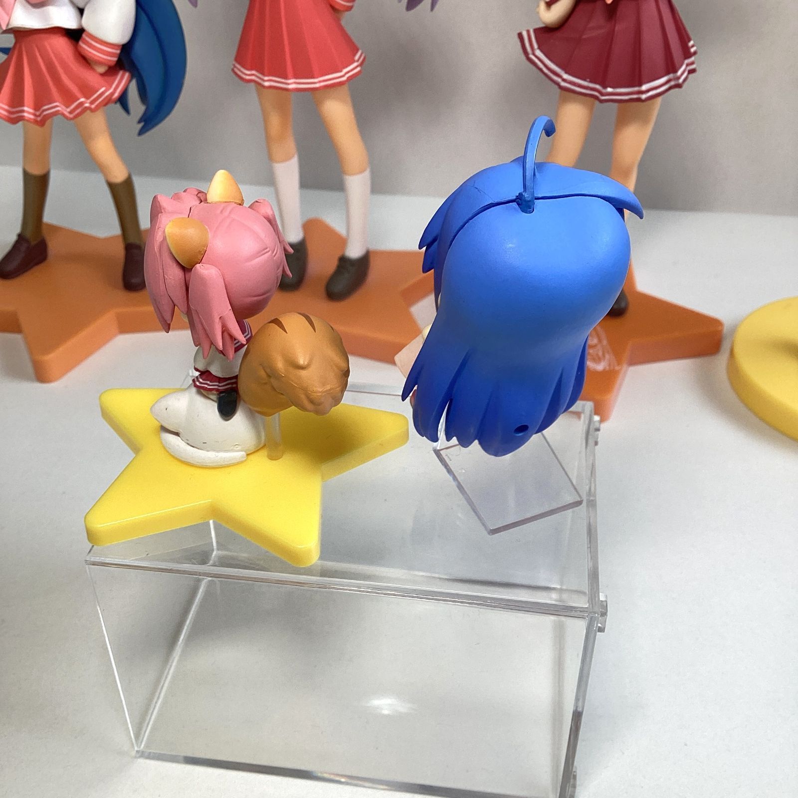 らき⭐︎すた　フィギュア　まとめ売り6点 らきすた】らき☆すた フィギュア 6体おまとめセット！ - メルカリ
