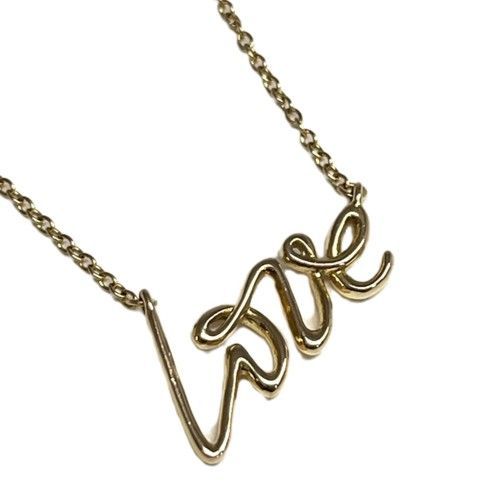 Tiffany&Co. ティファニー グラフィティ ラブ ネックレス
