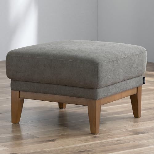 UNS-OT ベンチ ダークグレー 台 足置き 幅約57×奥行約57×高さ約42cm スツール シーンやお好みに合わせて組み合わせ出来る オットマン カウチソファ アイリスオーヤマ