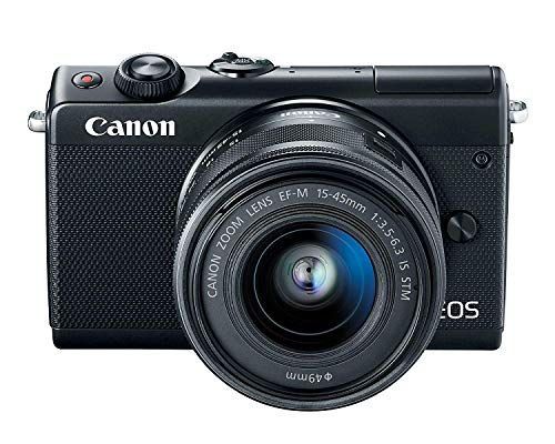 【中古】「非常に良い（無料延長保証）」Canon ミラーレス一眼カメラ EOS M100 EF-M15-45 IS STM レンズキット(ブラック) EOSM100BK1545ISSTMLK 中古】「非常に良い（無料延長保証）」Canon ミラーレス一眼カメラ EOS