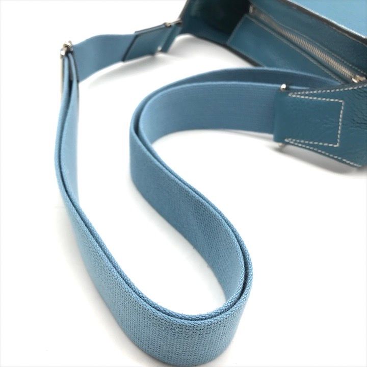 美品 HERMES エルメス グッドニュース PM トリヨンクレマンス ショルダー バッグ ブルージーン SV金具 口L刻印 a5073 楽天市場】エルメス グッドニュース pmの通販