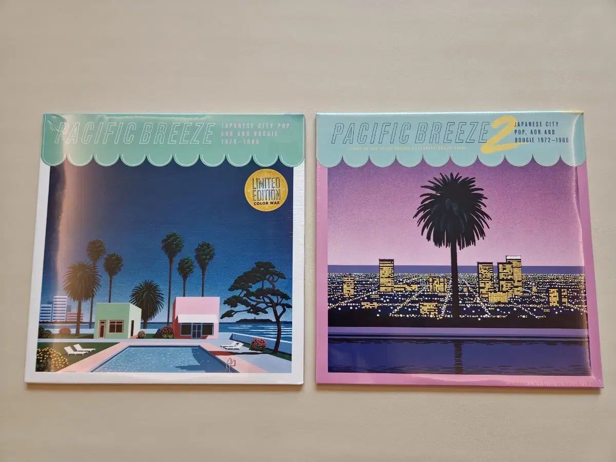 未開封 Pacific Breeze 1 ＆ 2 LP