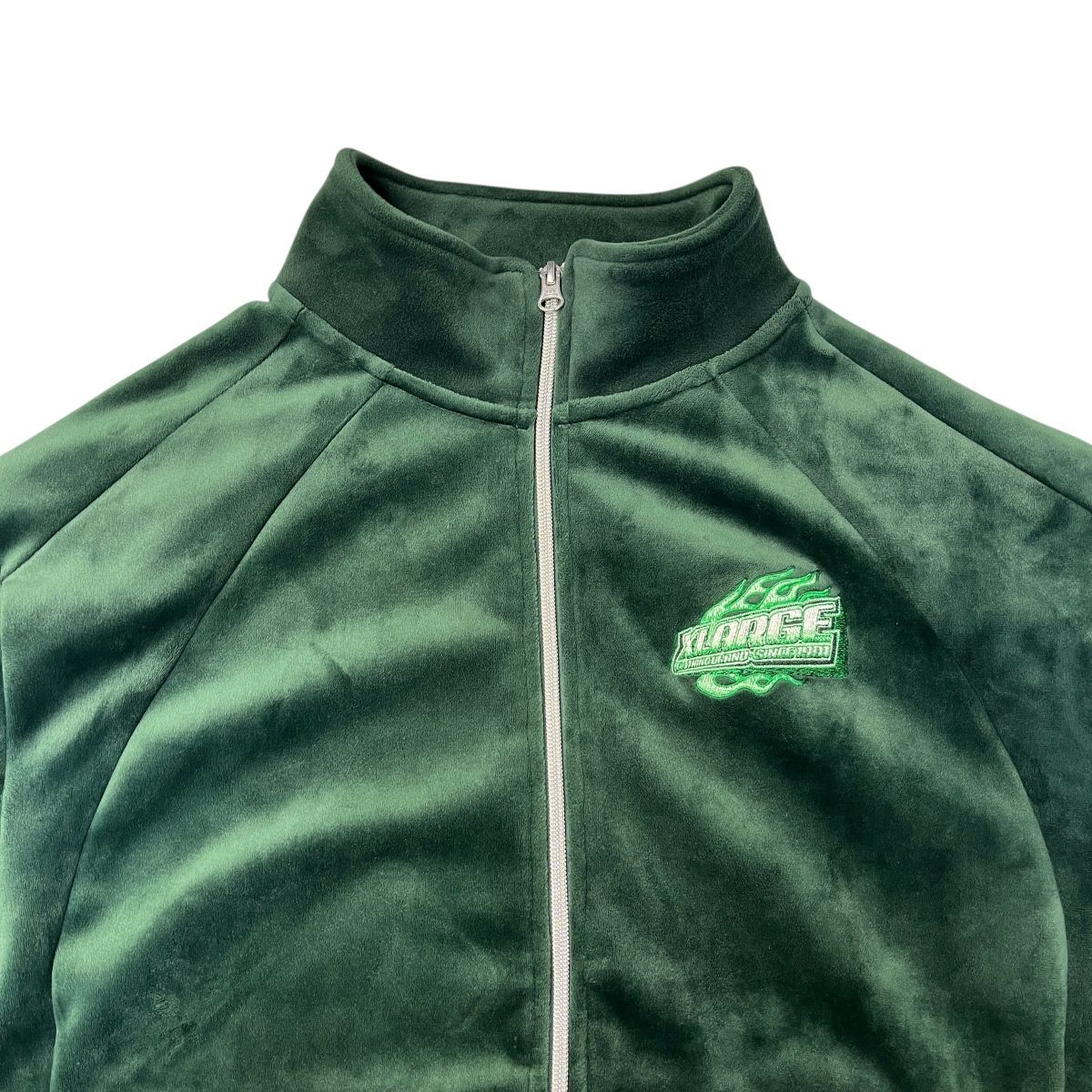 ♪2875 X-LARGE エクストララージ VELOUR TRACK JACKET 101244021006 